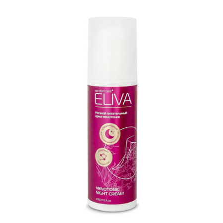 Крем-венотоник для ног ночной VENOTONIC NIGHT CREAM Eliva, 150 мл